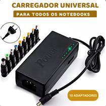 Fonte Universal Para Notebook 120w Ajustável Entrada Bivolt Fonte Universal Para Notebook 120w Ajustável Entrada Bivolt