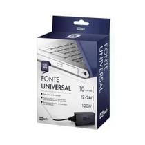 Fonte Universal Para Notebook Mbtech GB54100 12V/24V 120W