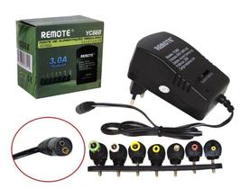 Fonte Universal Regulada 7 Pinos 3V 4.5V 5V 6V 7.5V 9V 12V YC668 Generico