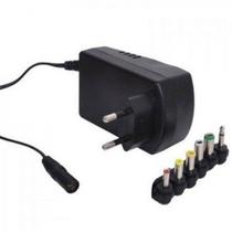 Fonte Universal Regulável 3A Bivolt 3V 4,5V 5V 6V 7,5V 9V 12V com 7 Plugs Fonte Universal Regulável 3A Bivolt 3V 4,5V 5V 6V 7,5V 9V 12V com 7 Plugs