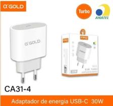 Fonte USB-C Base Carregador 30w AGold CA37-4