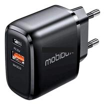 Fonte Usb Preta Modo Turbo Para Acessórios Usb