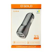 Fonte Veicular Com Duas Entradas USB 3.1A A'Gold CJ10-4