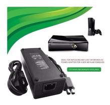 Fonte Xbox 360 Slim Bivolt Cabo De Força 02 Pinos Premium - B-max