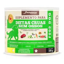 Food Dog Dietas Cruas sem Ossos - 100g / 500g - Botupharma Food Dog Dietas Cruas sem Ossos - 100g / 500g - Botupharma