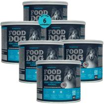 Food dog zero proteína animal 100g nutrição para cães adultos kit com 6