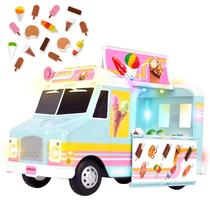 Food Truck de Sorvete Sunny Days Maxx Action - 12" com Luzes