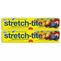 Food Wrap Stretch-Tite 500m² com cortador de slides TiteCut Food Wrap Stretch-Tite 500m² com cortador de slides TiteCut