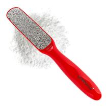 Foot File Callus Remover Probelle de dupla face vermelho níquel