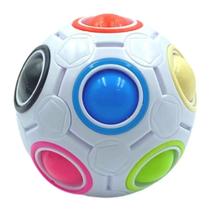 Football Fidget Cube Jogo Quebra Cabeça Infantil 12 Buracos