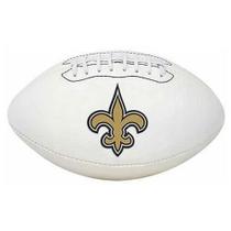 Football Rawlings NFL Signature Series em tamanho real New Orleans Saints Football Rawlings NFL Signature Series em tamanho real New Orleans Saints