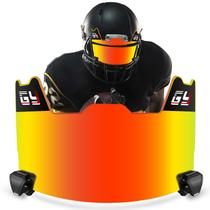 Football Visor GY Professional para capacetes para jovens e adultos