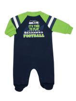 Footed Sleep and Play Gerber Unissex Baby Boys NFL 0-3 meses