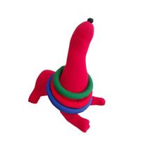 Foquinha ao Alvo com Argolas Brinquedo Divertido de Arremesso Foquinha ao Alvo com Argolas Brinquedo Divertido de Arremesso