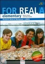 For real elementary a - student's book and workbook with links and audio cd and cd-rom - HELBLING ***