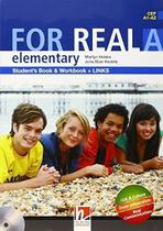 For real elementary a - student's book and workbook with links and audio cd and cd-rom