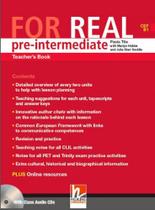 For real pre-intermediate - teacher's book + 3 class audio cds For real pre-intermediate - teacher's book + 3 class audio cds
