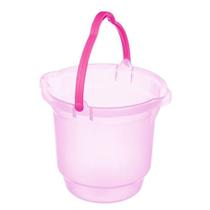 (FORA DE LINHA) Balde plástico 8,5l rosa Cód. 5604 - Sanremo S/A