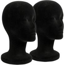 Foraineam Foam Mannequin Head Foraineam, 30,4 cm, pacote com 2 unidades