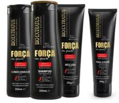 Força Com Pimenta Bio Extratus Kit Duo 350ml Mascara 250g e Finalizador 200g Força Com Pimenta Bio Extratus Kit Duo 350ml Mascara 250g e Finalizador 200g