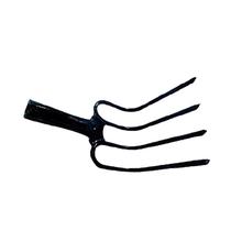 Forcado 4 Dentes Curvo Com Solda 1/2 - Fuzil