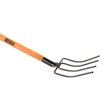 Forcado 4 Dentes Epoxi Reto 15x18x181cm para Agricultura e Jardinagem