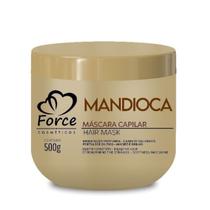 Force Cosméticos Máscara Capilar de Mandioca Hidratação Profunda 500g
