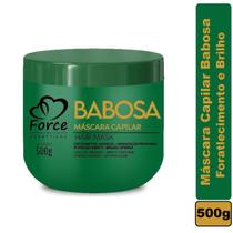 Force Cosméticos Máscara de Hidratação Capilar Babosa 500g