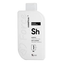 Force Cosméticos Shampoo Profissional 1L Limpeza Profunda e Eficaz dos Fios Force Cosméticos Shampoo Profissional 1L Limpeza Profunda e Eficaz dos Fios