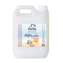 Force de Frizz Shampoo Hidratante Perolado Profissional Lavatório Galão 5 Litros Force de Frizz Shampoo Hidratante Perolado Profissional Lavatório Galão 5 Litros
