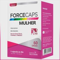 Forcecaps Mulher 60 Caps + Acido Folico + Vitaminas + Minerais BemNutrir Forcecaps Mulher 60 Caps + Acido Folico + Vitaminas + Minerais BemNutrir