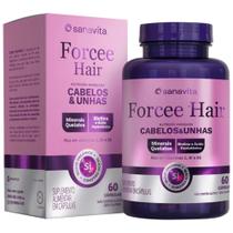 Forcee Hair Cabelos e Unhas Sanavita 60 Cápsulas