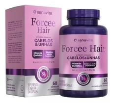 Forcee Hair Sanavita 60 Caps Biotina Para Cabelos E Unhas