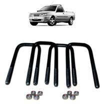 Ford Courier Kit 4 Grampos de elevação 2cm Feixe de Molas Ford Courier Kit 4 Grampos de elevação 2cm Feixe de Molas