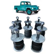 Ford F75 Todos Kit Completo Coxim Cabine C/ Ferragens