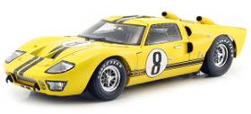 Ford GT40 8 Le Mans 24 hrs Amarelo Shelby Collectibles 1/18