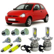 Ford Ka 1997 A 2006 Foco Simples Kit Led Farol Alto Baixo Ford Ka 1997 A 2006 Foco Simples Kit Led Farol Alto Baixo