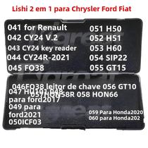 Ford Kawasaki 2 Em 1 Kit De Reconstrução De Motor Lishi CY24 CY24R CY24 Caminhão FO38 HU10 ICF03 H50