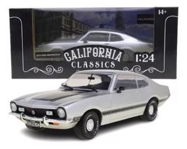 Ford Maverick Gt 1974 Prata Miniatura 1:24 California Toys