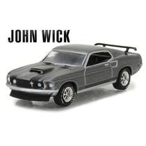 Ford Mustang Boss 429 1969 John Wick 1:64 Greenlight