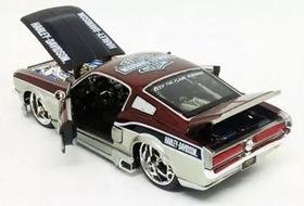 Ford Mustang Gt 1967 Custom Harley Davidson Maisto 1/24