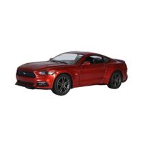 Ford Mustang Gt 2015 Kinsmart 1:38 Bordo