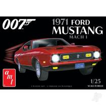 Ford Mustang Mach I 007 James Bond 1971 1/25 Amt 1187 - Kit para montar e pintar - Plastimodelismo