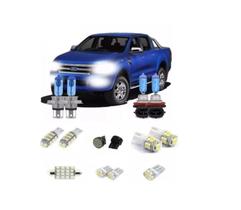 Ford Ranger Kit Lâmpada Leds + H4 H11 13 A 15 Techone