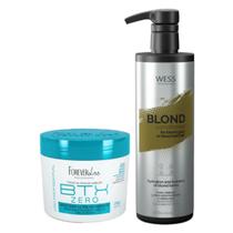 Forever Botox Zero 250g + Wess Blond Cond. 500ml