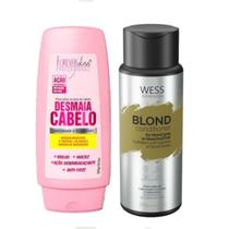 Forever Cd Desmaia Cabelo 300ml + Wess Blond Cond. 250ml