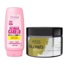 Forever Cd Desmaia Cabelo 300ml + Wess Blond Mask 200ml