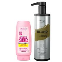 Forever Cd Desmaia Cabelo 300ml + Wess Blond Shampoo 500ml