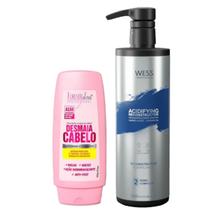 Forever Cd Desmaia Cabelo 300ml + Wess Nano Passo 2 - 500ml