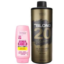 Forever Cd Desmaia Cabelo 300ml + Wess OX 20 Vol. 900ml